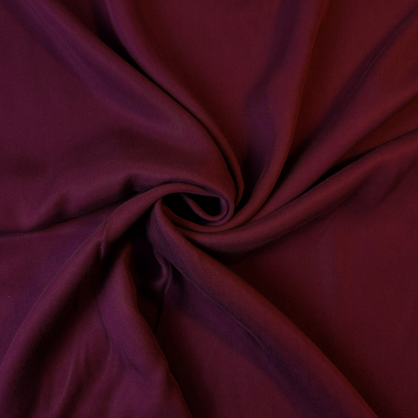 Lyocell Twill in Deep Plum
