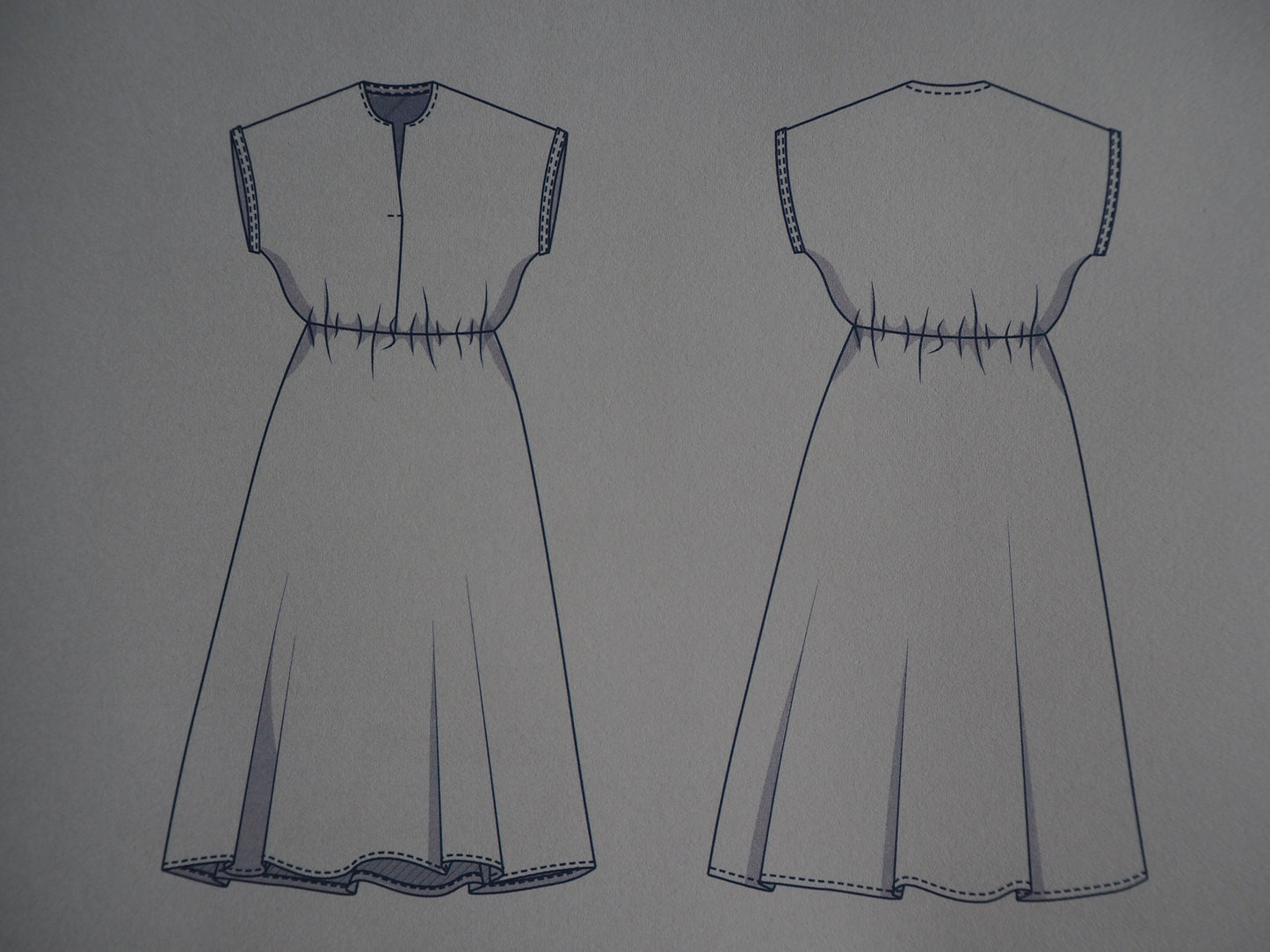 Fibre Mood Taylor Dress Pattern