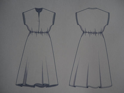 Fibre Mood Taylor Dress Pattern