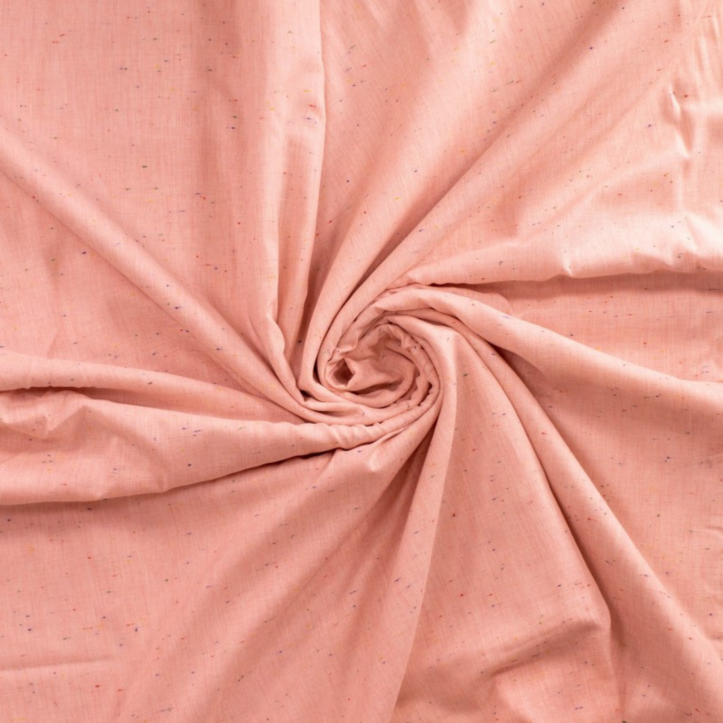 Cotton Voile Melange in Peach