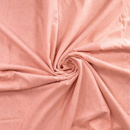 Cotton Voile Melange in Peach