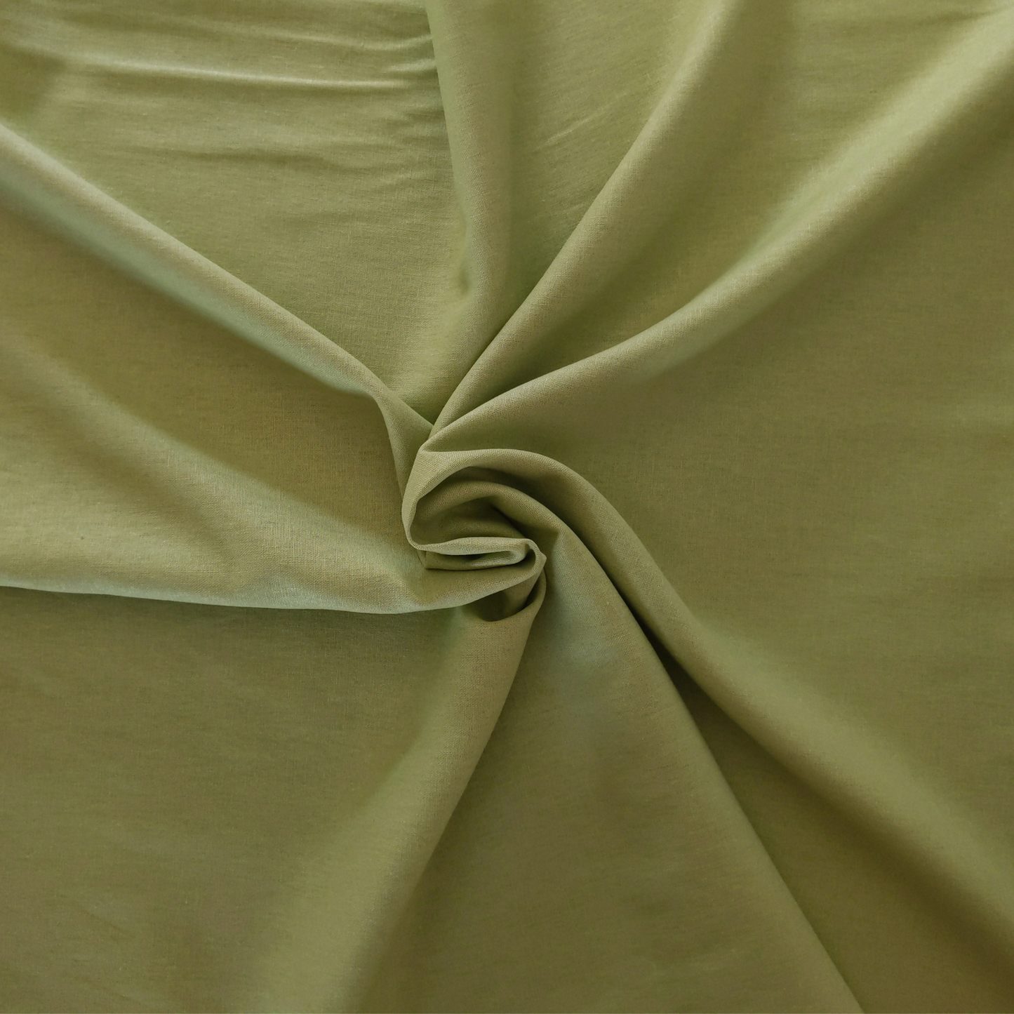 Viscose Linen Blend in Green