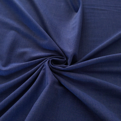 Bamboo and Recycled Polyester in Blue