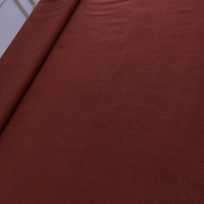 Bamboo and Recycled Polyester in Dark Red