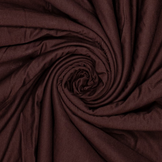 Viscose Jersey in Brown