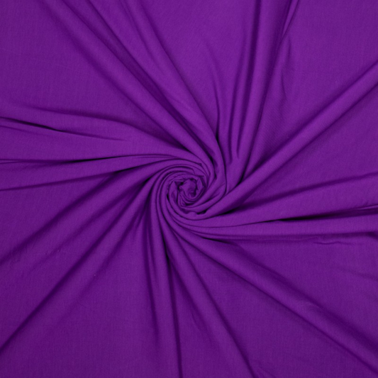 Viscose Jersey in Bright Purple