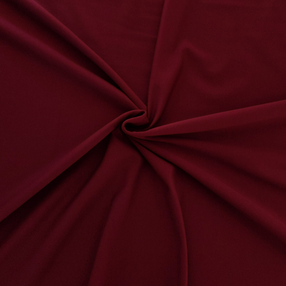 Cotton French Terry in Burgundy