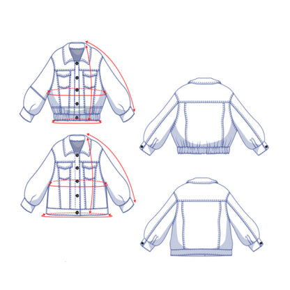 Fibre Mood Drew Jacket Pattern
